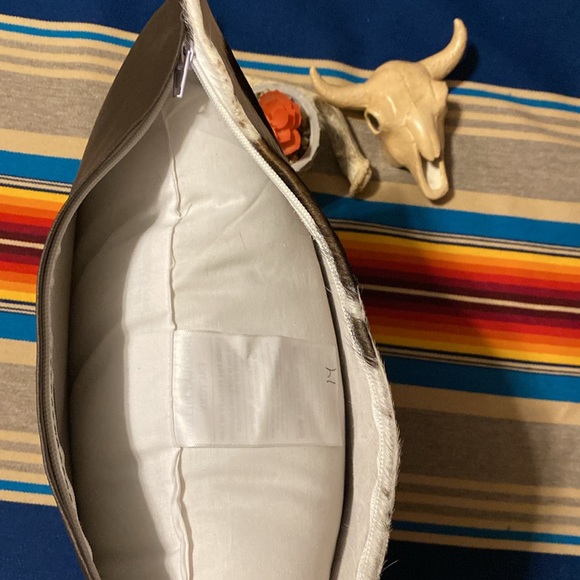 New Handmade Real Cowhide Leather Hair On - *(With Pillow Insert/Filler)* - Picture 3 of 5